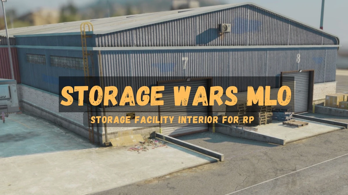 Storage Wars MLO FiveM | Storage Facility Interior for RP